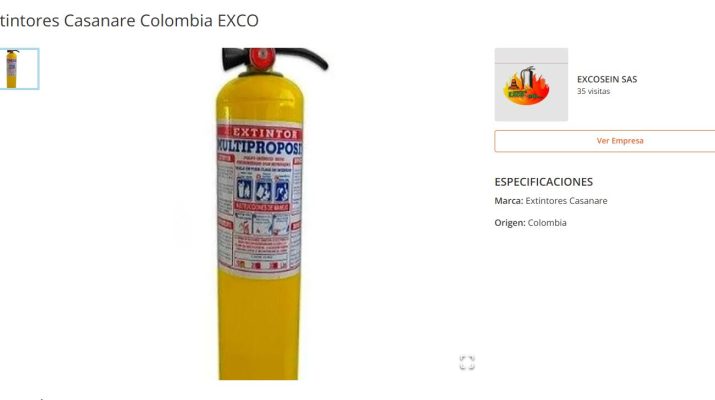 extintor Colombia