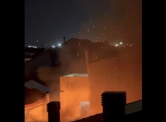 incendio en A coruña 11-06-2025