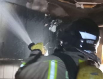 Incendio en Alcantarilla