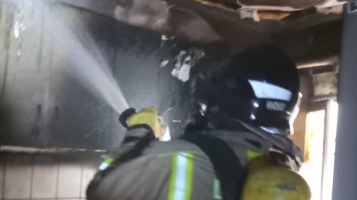 Incendio en Alcantarilla