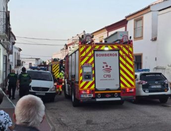 Incendio en una vivienda de Olivenza deja una niña de 3 años fallecida