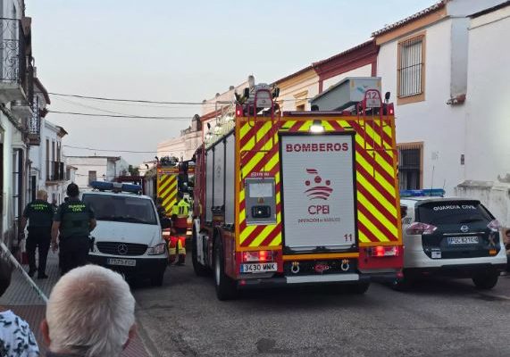 Incendio en una vivienda de Olivenza deja una niña de 3 años fallecida