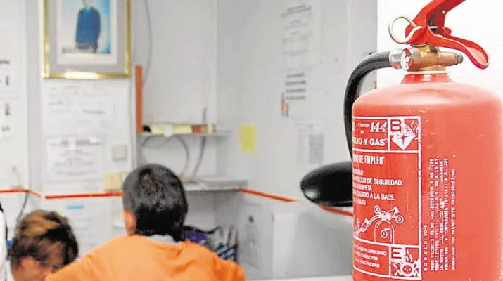 El extintor que salva, no que adorna