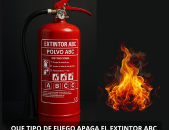 Que tipo de fuego apaga el extintor ABC