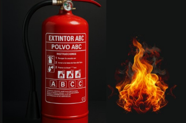 Que tipo de fuego apaga el extintor ABC
