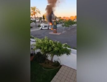 Autocaravana en llamas en Estepona: claves para la prevención de incendios en vehículos