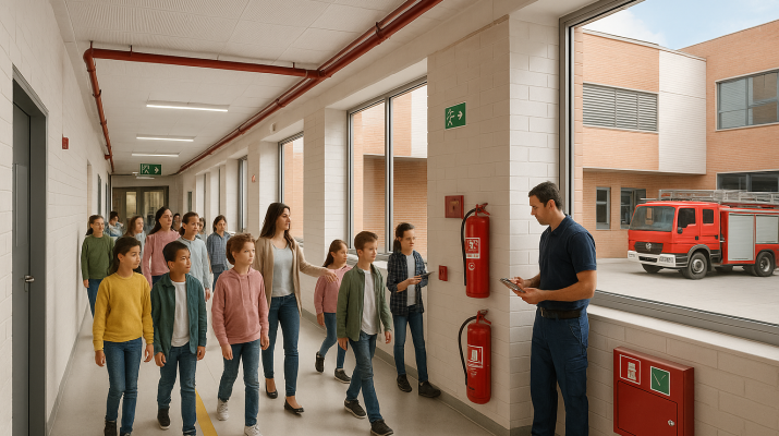 ¿Qué exige el Código Técnico sobre incendios en colegios? Lo que debes saber