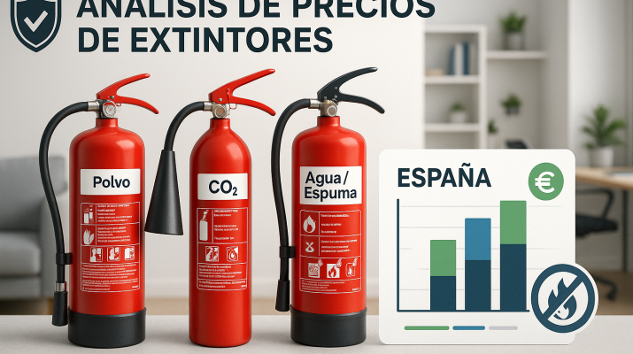 Extintores en España: guía de precios para proteger tu casa
