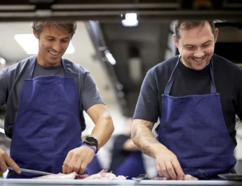 Reapertura del restaurante Molino de Pez tras el incendio de Sant Jordi