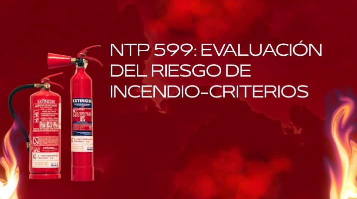 NTP 599: Evaluación del riesgo de incendio-criterios