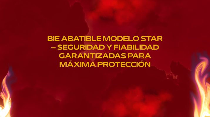 BIE Abatible Modelo STAR – Seguridad y Fiabilidad Garantizadas para Máxima Protección