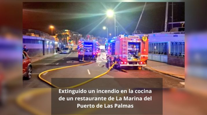 Cocina de restaurante en La Marina del Puerto sufre incendio, ya controlado