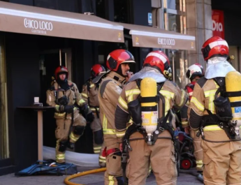 Bomberos apagan fuego en restaurante de La Circular sin víctimas