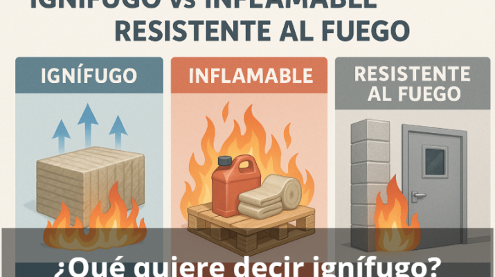 Qué quiere decir ignífugo
