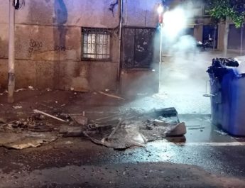 Varios incendios en Esplugues de Llobregat movilizan a los equipos de emergencia