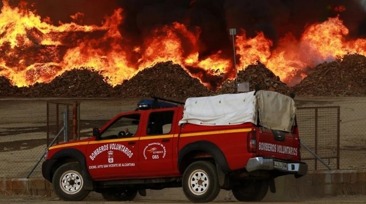 Incendio en San Vicente de Alcántara: Desafíos y medidas de seguridad industrial