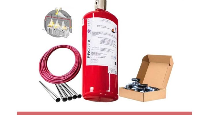 para la protección contra incendios en cocinas industriales