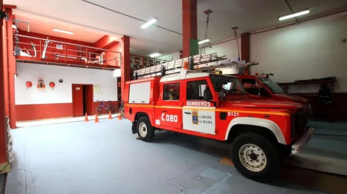 Fuego en una vivienda de Santa Cruz de La Palma moviliza a los servicios de emergencia