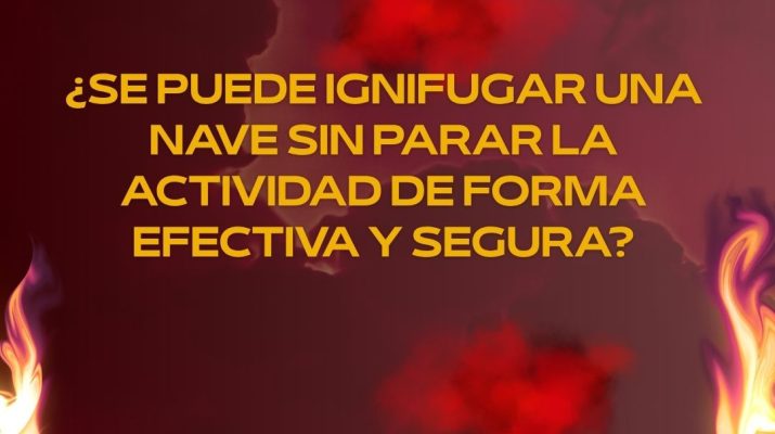 ¿Se puede ignifugar una nave sin parar la actividad de forma efectiva y segura?