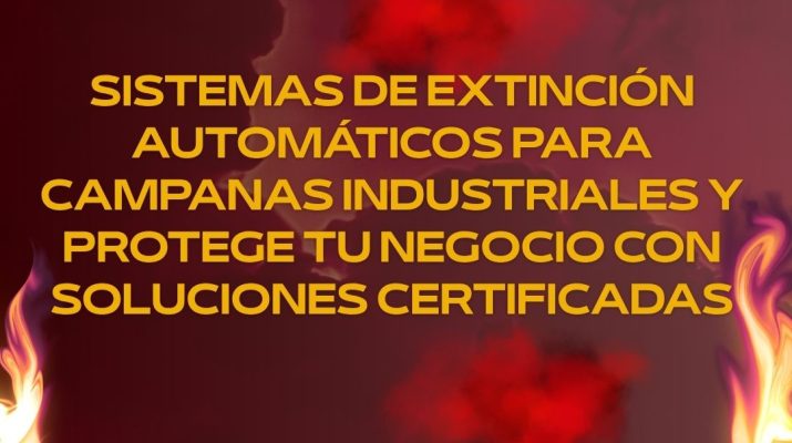 Sistemas de extinción automáticos para campanas industriales y protege tu negocio con soluciones certificadas. Cumplir la normativa vigente.