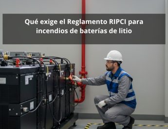 Qué exige el Reglamento RIPCI para incendios de baterías de litio: Reglamento, medidas y requisitos técnicos