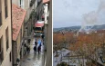 Incendio en el casco histórico de Ourense: Intervención de emergencia en un conocido restaurante. Un suceso que alteró la rutina del mediodía.