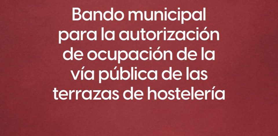 El Ayuntamiento de Cádiz autoriza la ocupación de la vía pública para terrazas de hostelería.