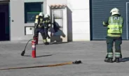 Incendio eléctrico en el polígono La Serna de Tudela: intervención rápida evitó consecuencias mayores