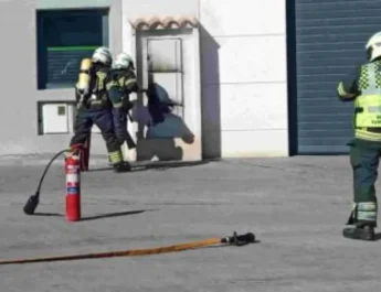 Incendio eléctrico en el polígono La Serna de Tudela: intervención rápida evitó consecuencias mayores