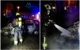 Vehículo calcinado en Torre del Mar: intervención nocturna sin daños personales. Incendio urbano controlado con rapidez y sin víctimas.