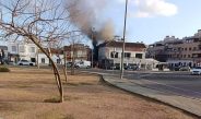 Incendio en la cocina de un restaurante de Córdoba moviliza a bomberos y servicios sanitarios. Intervención urgente tras el aviso al 112