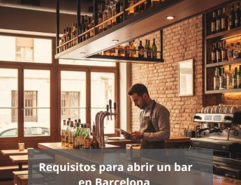 Requisitos para abrir un bar en Barcelona. Claves iniciales para evitar incidencias administrativas.