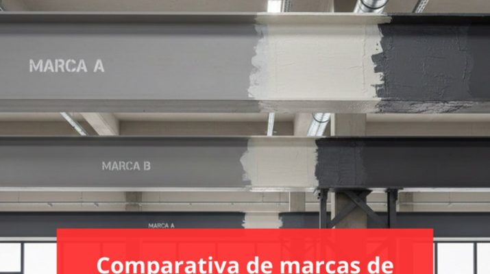 Comparativa de marcas de pinturas intumescentes. Análisis técnico actualizado para la protección pasiva estructural.