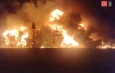 Incendio de gran intensidad destruye una nave industrial en Cantabria durante la madrugada. Emergencia nocturna