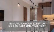 ¿Es suficiente un extintor de 2 kg para una vivienda? La protección contra incendios en el hogar exige criterios técnicos claros.