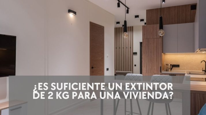 ¿Es suficiente un extintor de 2 kg para una vivienda? La protección contra incendios en el hogar exige criterios técnicos claros.