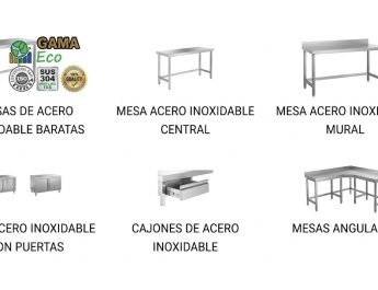 Guía definitiva para elegir mesas profesionales de acero inoxidable: calidad, precio y diseño en hostelería. El papel del acero inoxidable